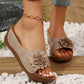 🔥2025 Nouvelle vente à moitié prix🔥🌸Women's Comfort Flower Slip-On Sandals
