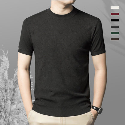 T-shirt classique à manches courtes pour homme