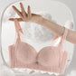 Soutien-gorge anti-affaissement en dentelle confortable pour femme