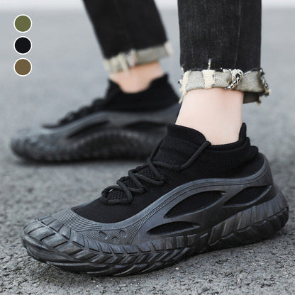 Chaussures à semelles souples respirantes pour hommes