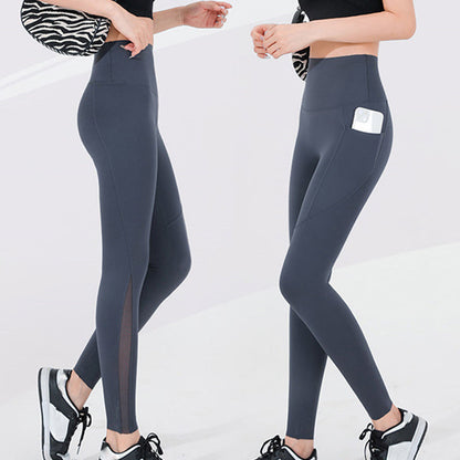 Legging à taille haute avec poche latérale pour femmes – Contrôle du ventre et galbe des fesses