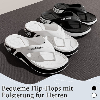 Tongs confortables et rembourrées pour hommes