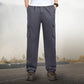 Pantalon Durable Ultra Confortable Flexible et Ajusté à Poches Multiples