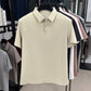 Chemise de golf respirante et extensible pour hommes