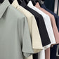 Chemise de golf respirante et extensible pour hommes
