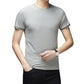 T-shirt homme confortable et respirant à col rond et manches courtes