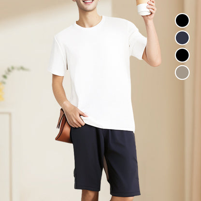 T-shirt uni mode pour homme