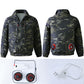 Veste rafraîchissante rechargeable avec deux ventilateurs