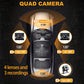 🚗 Caméra de voiture 4K 4 canaux | Vision nocturne 1080P 🌙| Surveillance du stationnement et des collisions 🛡️ ✅ 📹 - Images claires de jour comme de nuit ✅ Protection à 360° 🔄