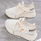 Baskets de marche confortables en maille respirante pour femme