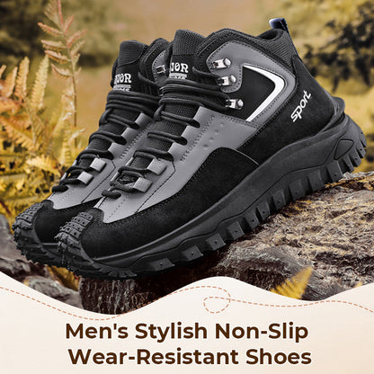 ✨Military Grade Quality Limited Time 50% OFF🥾Men's Stylish Non-Slip Wear-Resistant Shoes