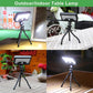 Lampe solaire avec capteur – détachable, portable et double charge via USB-C