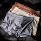 Slip en satin de soie glacée pour homme