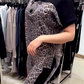 Ensemble 2 pièces tendance, confortable et ample à motif léopard pour femme
