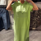 🔥Remise d'été 53%🔥Robe longue à capuche et manches courtes pour femmes