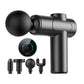 Pistolet de massage électrique à main avec 4 têtes