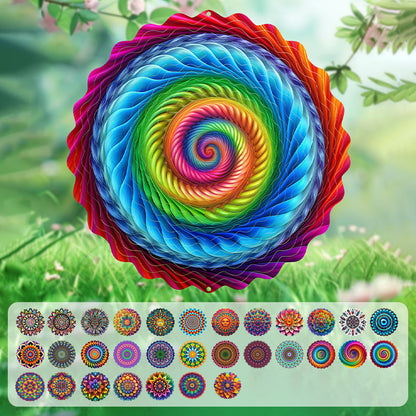 Un carillon éolien suspendu polyvalent qui peut être utilisé à l'intérieur comme à l'extérieur