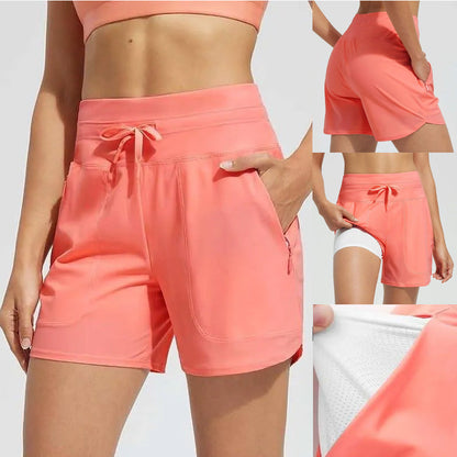 🌞Soldes d'été 50 % de réduction🩳Short de bain taille haute à séchage rapide