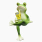 Figurines de grenouilles miniatures Décorations végétales