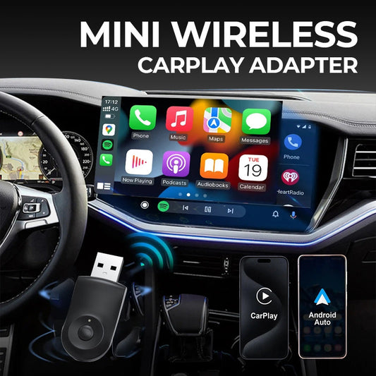 💥2025 Nouvelle vente chaude💝Mini wireless CarPlay Android Auto Adapter✈️ livraison gratuite