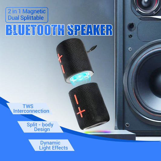 🎹Nouveaux articles - 55 % de réduction🎶Enceinte Bluetooth magnétique séparable 2 en 1