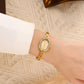 ⏳Spécial à durée limitée⏰Montre-bracelet ovale vintage pour femme⌚