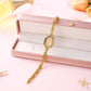 ⏳Spécial à durée limitée⏰Montre-bracelet ovale vintage pour femme⌚