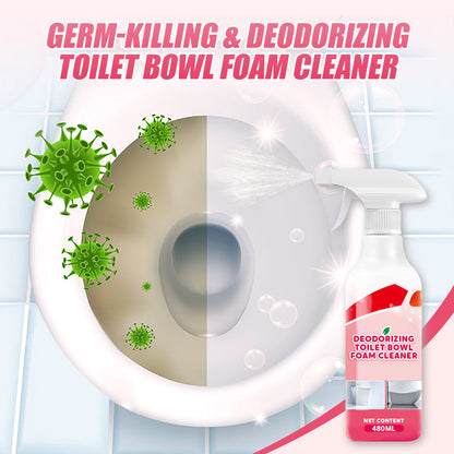 Nettoyant Moussant pour Cuvette de Toilette – Anti-germes et Désodorisant