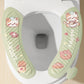 Housse de siège de toilette adhésive toutes saisons