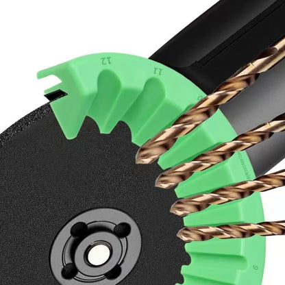 Affûteuse de forets multi-tailles pour meuleuse d’angle
