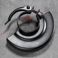 Capot de protection en acier inoxydable pour meuleuse d'angle