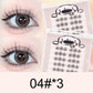 Faux cils légers, vaporeux et doux