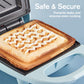 🔥 50% OFF INSTANTANÉ ! 🥪 Machine à Sandwich Multifonction - Chauffage Rapide, Design Compact Bleu/Blanc pour Cuisine et Bureau 💙⚡