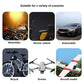 💡 Lampes LED sans fil 8 couleurs – 31 modes, télécommande 8 m, fixation magnétique ou velcro, pour drone, voiture, moto et camping