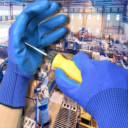Gants de travail de sécurité résistants à l'usure en latex