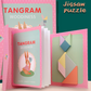 🌟Améliorer les capacités de réflexion des enfants - Ensemble de puzzles magnétiques Tangram pour enfants - 🎁Le meilleur cadeau