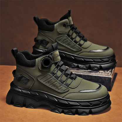 🏆Bottines homme rétro décontractées à semelle épaisse🌿✨