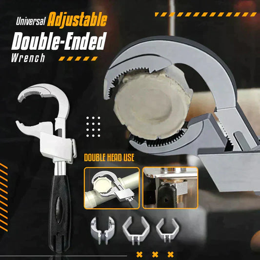 🔥50% de réduction🛠️Universell clé à fourche double réglable