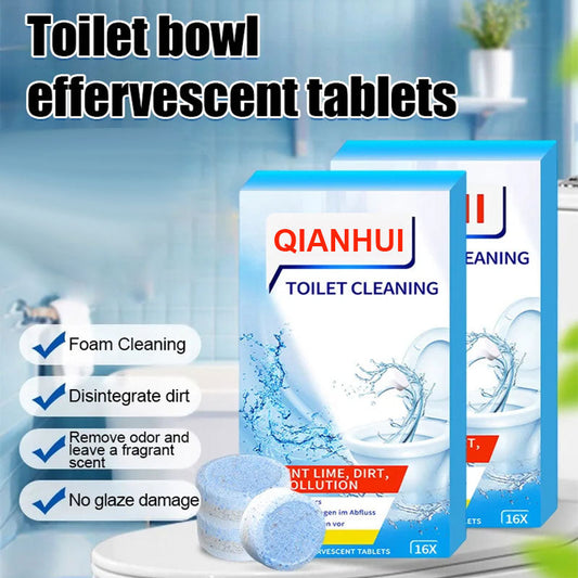 🎁 1 ACHETÉ = 1 OFFERT ! 💎 Comprimés Effervescents de Nettoyage des Toilettes au Citron – Éliminent Calcaire, Taches Urinaires & Odeurs 🍋🚽