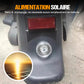 Lampe d’Avertissement Solaire Étanche Stroboscopique