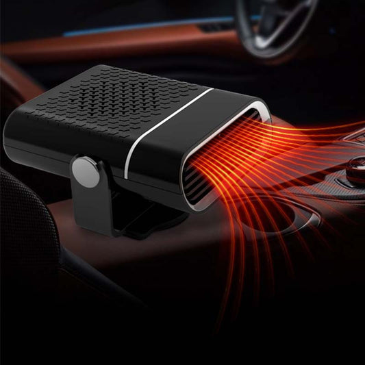 📢📢60 % DE RÉDUCTION ! Chauffage portable 2 en 1 pour voiture – Dégivrage express, rotation 360° & silencieux ! 🚗💨