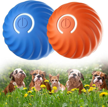 🎾 Balle automatique pour chien – 180 min de jeu, évite les obstacles, 2 modes, recharge USB-C
