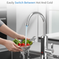 🚿 Robinet Chauffe-Eau Instantané Électrique Sans Réservoir – Affichage Numérique & Bec Rotatif 360° | Livraison Offerte