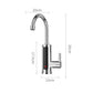 🚿 Robinet Chauffe-Eau Instantané Électrique Sans Réservoir – Affichage Numérique & Bec Rotatif 360° | Livraison Offerte