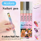 🎄 Promotion Exceptionnelle de Noël🎁Kit de 12 Stylos Professionnels pour Nail Art