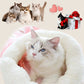 🐱❄️ Nid douillet pour chat | Couchage moelleux et enveloppant pour l’hiver 💤✨