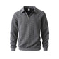 🔥Pull-over décontracté à demi-zip et à torsades pour homme