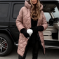 ⏳50 % de réduction pour une durée limitée⏰💃Manteau matelassé long à capuche pour femme🧥