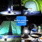 🔆 Lampe de camping rétractable 3-en-1 – Solaire + USB, 12 h d'autonomie, 261 g, résistante à l'eau IP65