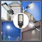 Lampe solaire de rue avec détecteur de mouvement et télécommande